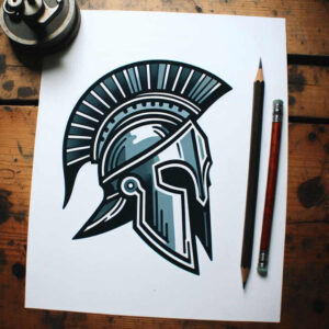 spartan-with-ornamental-details-surrealism-displaced-objects-for-toe – tattoo design ideas free ai generated – Gallery: warriors-greece-inkby-ai