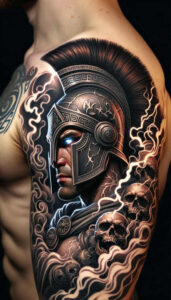 spartan-pride-symbol-realism-photo-like-tattoo-for-toe – tattoo design ideas free ai generated – Gallery: warriors-greece-inkby-ai