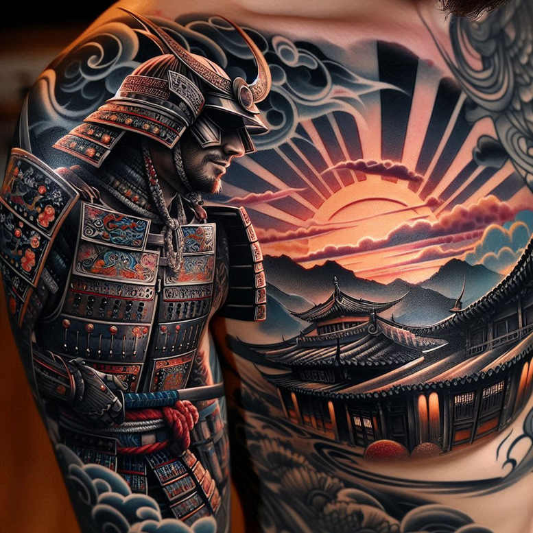 spartan-with-3d-effect-realism-light-reflections-for-shin – tattoo design ideas free ai generated – Gallery: warriors-inkby-ai