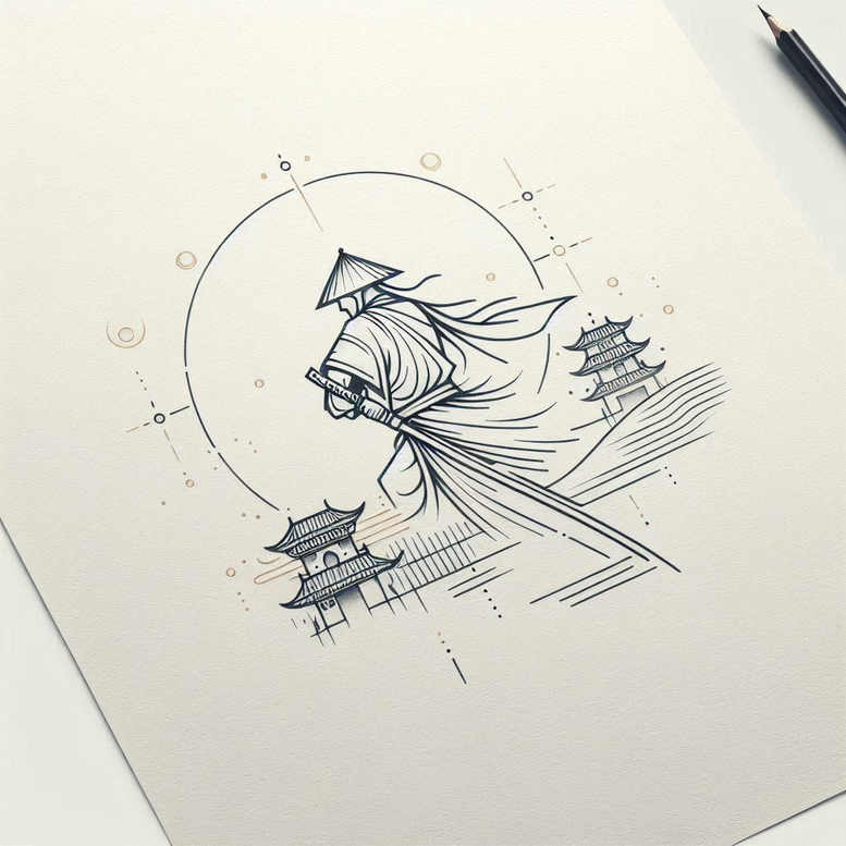 warrior-war-motif-surrealism-fantasy-inspired-for-lower-leg – tattoo design ideas free ai generated – Gallery: warriors-inkby-ai