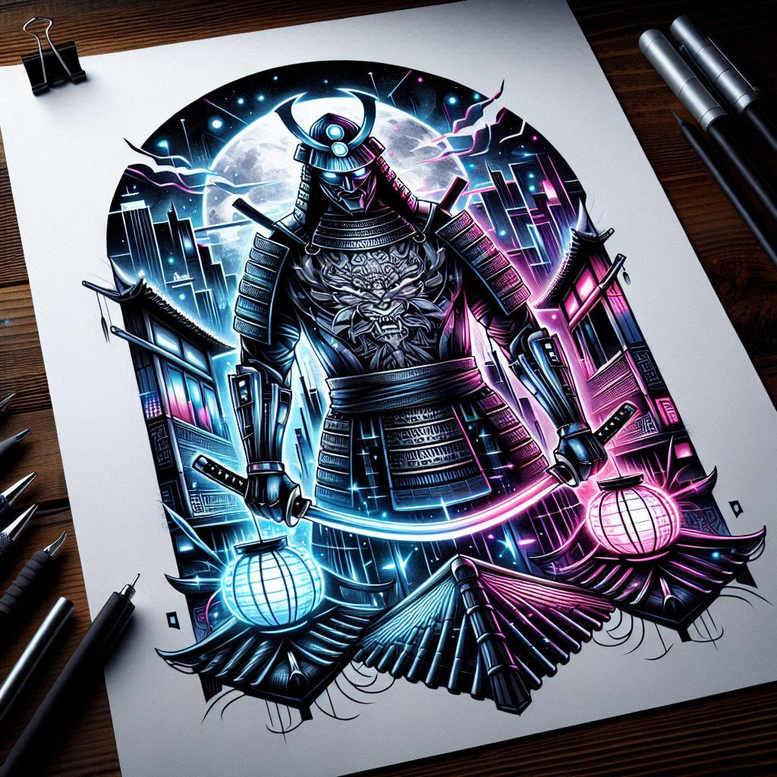knight-legend-motif-realism-form-fidelity-for-ankle – tattoo design ideas free ai generated – Gallery: warriors-inkby-ai