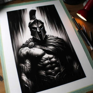 knight-symbolism-surrealism-whimsical-for-chest – tattoo design ideas free ai generated – Gallery: warriors-inkby-ai