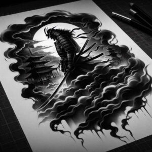knights-neotraditional-artful-color-for-upper-chest – tattoo design ideas free ai generated – Gallery: warriors-inkby-ai