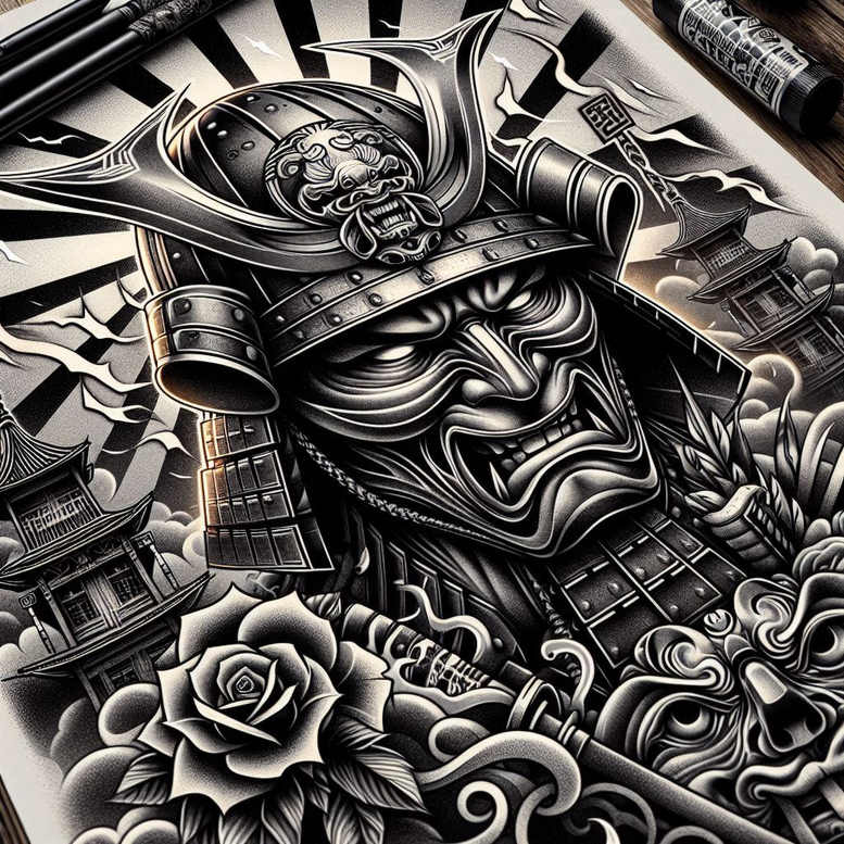 spartan-with-battle-motif-realism-optical-illusion-for-wrist-side – tattoo design ideas free ai generated – Gallery: warriors-inkby-ai