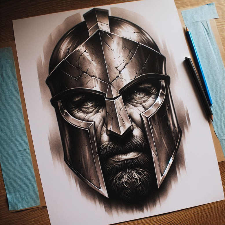 warrior-in-motion-realism-realistic-structure-for-lower-arm – tattoo design ideas free ai generated – Gallery: warriors-inkby-ai