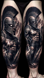 warrior-with-detail-surrealism-phantasmagoria-for-chest – tattoo design ideas free ai generated – Gallery: warriors-inkby-ai