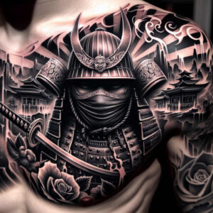 warrior-spirit-motif-realism-moist-gloss-for-upper-thigh – tattoo design ideas free ai generated – Gallery: warriors-inkby-ai