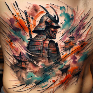 spartans-neotraditional-bold-outline-for-back-of-neck – tattoo design ideas free ai generated – Gallery: warriors-inkby-ai