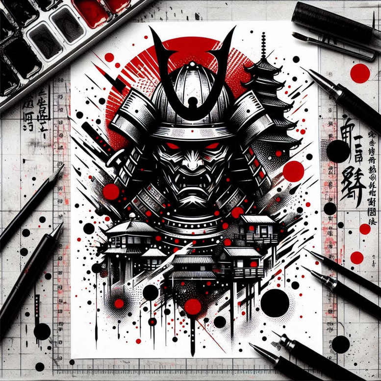 knight-legend-motif-realism-visual-truth-for-scapula – tattoo design ideas free ai generated – Gallery: warriors-inkby-ai