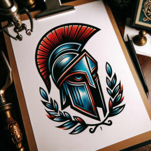 warrior-with-sword-surrealism-mystical-for-side – tattoo design ideas free ai generated – Gallery: warriors-inkby-ai