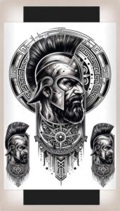 warriors tattoo design ideas classic motifs blade pose symbolising resilience