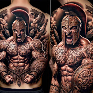 warriors tattoo design ideas bold highlights sword tattoo for abdomen