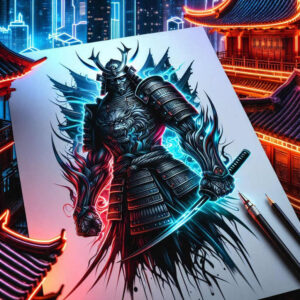 warrior-perseverance-motif-realism-soft-contrast-for-upper-chest – tattoo design ideas free ai generated – Gallery: warriors-inkby-ai
