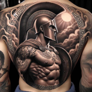 knight-strength-motif-surrealism-morphic-for-toe – tattoo design ideas free ai generated – Gallery: warriors-inkby-ai