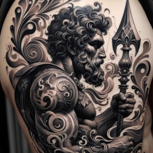 knight-honor-motif-neotraditional-layered-fill-for-ribs – tattoo design ideas free ai generated – Gallery: warriors-inkby-ai