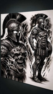warriors-realism-precise-anatomy-for-hip – tattoo design ideas free ai generated – Gallery: warriors-inkby-ai