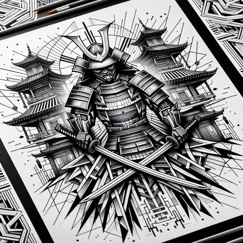 knight-artistic-detail-neotraditional-artistic-contrast-for-palm – tattoo design ideas free ai generated – Gallery: warriors-inkby-ai