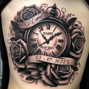 time-transformation-symbol-surrealism-chromatic-aberration-for-nape – tattoo design ideas free ai generated – Gallery: watches-hourglass-inkby-ai
