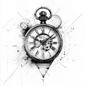time-realism-naturalistic-for-fingers – tattoo design ideas free ai generated – Gallery: watches-hourglass-inkby-ai