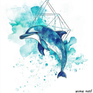 aquarium-animals-neotraditional-modern-classic-for-shin – tattoo design ideas free ai generated – Gallery: water-animals-inkby-ai