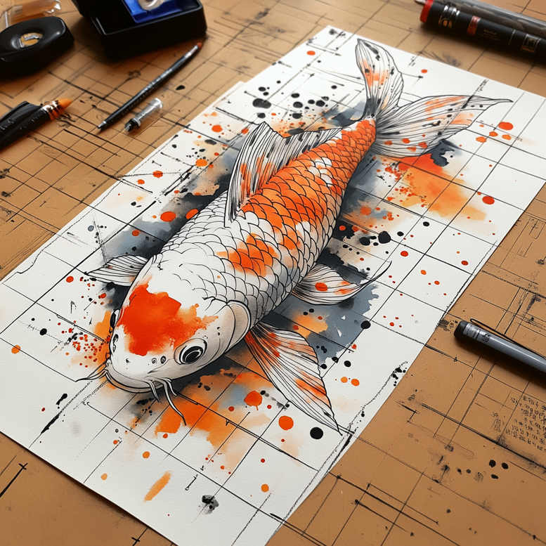 water-animals-with-protection-motif-realism-soft-contrast-for-temple – tattoo design ideas free ai generated – Gallery: water-animals-inkby-ai