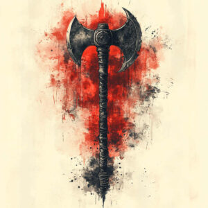 weapons tattoo design ideas color depth war craft endurance and power