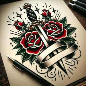 bows-ornamental-ring-for-triceps – tattoo design ideas free ai generated – Gallery: weapons-inkby-ai