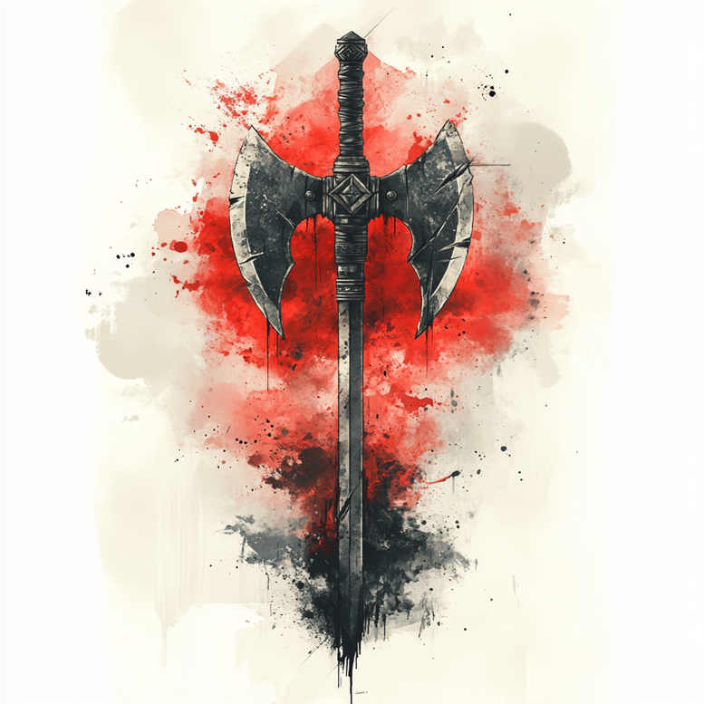 weapons-with-ornamental-details-unending-for-wrist – tattoo design ideas free ai generated – Gallery: weapons-inkby-ai