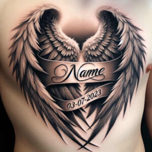 3d-wings-tattoo – tattoo design ideas free ai generated – neotraditional-rich-shading – for-wrist – Gallery: wings-inkby-ai