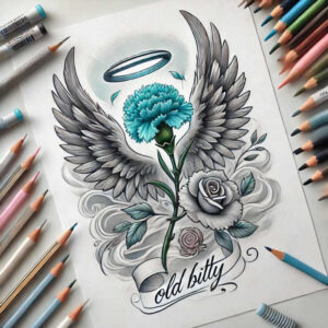 angel-wings-tattoo – tattoo design ideas free ai generated – realism-lifelike – for-inner-arm – Gallery: wings-inkby-ai