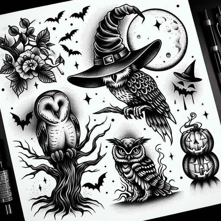 delicate-wings-tattoo – tattoo design ideas free ai generated – realism-reflection-effect – for-knee – Gallery: wings-inkby-ai