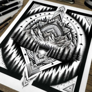 detailed-wings-tattoo – tattoo design ideas free ai generated – realism-realistic-texture – for-side – Gallery: wings-inkby-ai
