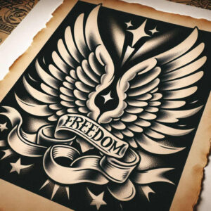 mystical-wings-tattoo – tattoo design ideas free ai generated – realism-textured-light – for-wrist-side – Gallery: wings-inkby-ai