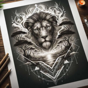 mystical-wings-tattoo – tattoo design ideas free ai generated – surrealism-disorienting – for-behind-ear – Gallery: wings-inkby-ai