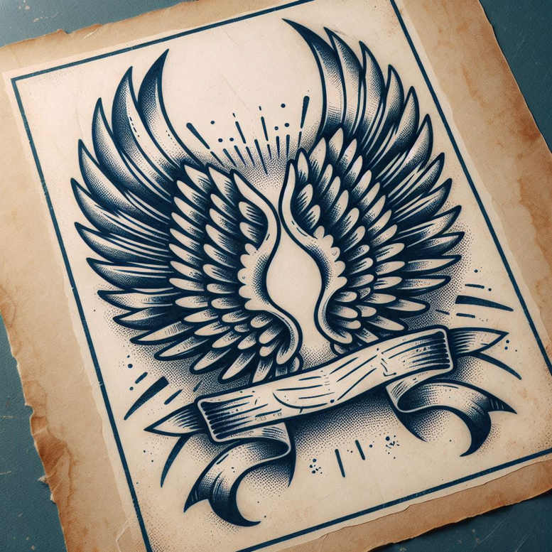 wings tattoo design ideas fine detail divine float for inner arm