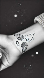 wings tattoo design ideas Surrealism visionary dream flight for wrist
