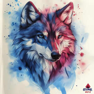 detailed-wolf-tattoo – tattoo design ideas free ai generated – neotraditional-refined-lines – for-sternum – Gallery: wolves-inkby-ai