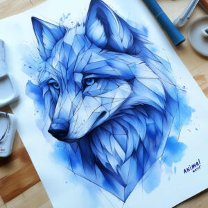 freedom-symbol-wolf-tattoo – tattoo design ideas free ai generated – neotraditional-bold-highlights – for-collarbone – Gallery: wolves-inkby-ai