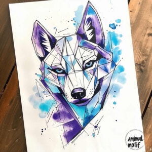 nature-motif-wolf-tattoo – tattoo design ideas free ai generated – realism-precise-gradient – for-knee – Gallery: wolves-inkby-ai