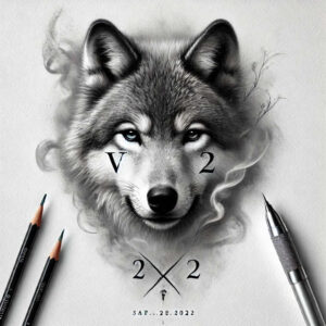 ornament-wolf-tattoo – tattoo design ideas free ai generated – surrealism-dream-motifs – for-back – Gallery: wolves-inkby-ai