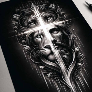 Jezus - Free tattoo design ideas ai genereted - inkby.ai