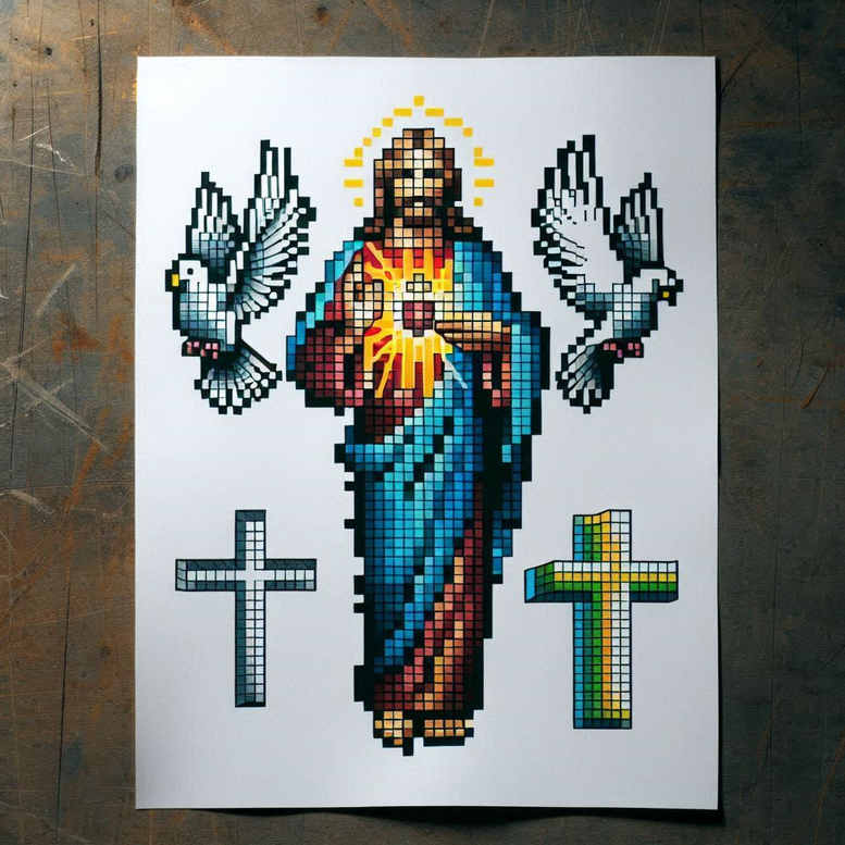 face-of-jesus-tattoo – tattoo design ideas free ai generated – ai-generated-realism – for-shoulder – Gallery: jesus-inkby-ai