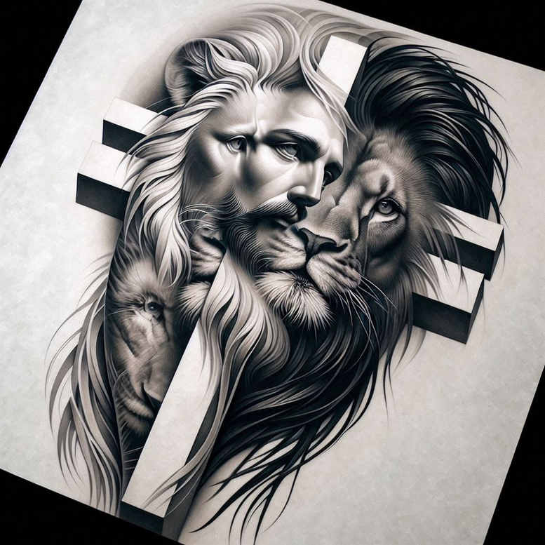 jesus-forgiveness-tattoo-surrealism-unreal-light-for-upper-arm – tattoo design ideas free ai generated – Gallery: jesus-inkby-ai