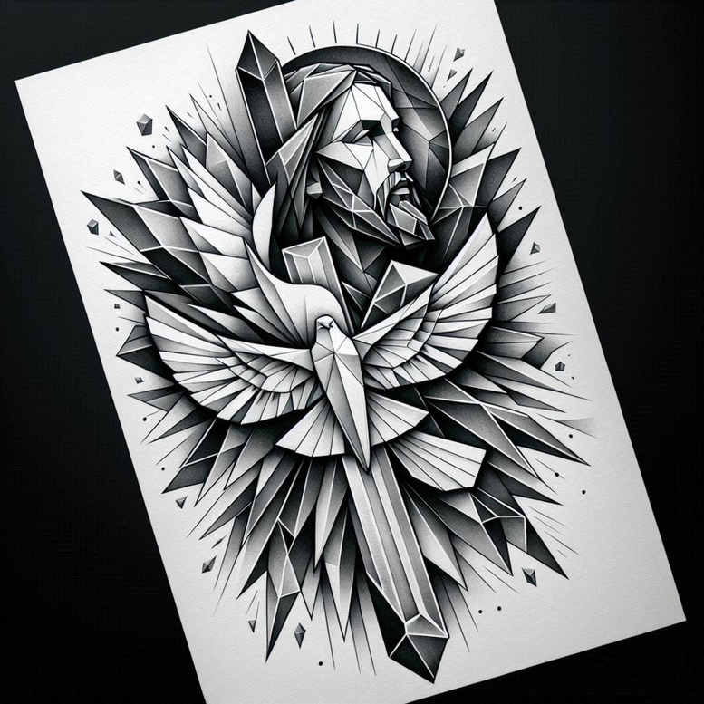 jesus-love-tattoo-realism-crisp-detail-for-side-torso – tattoo design ideas free ai generated – Gallery: jesus-inkby-ai