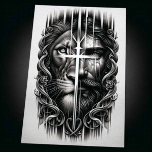 jesus-divine-grace-tattoo-realism-ultra-detailed-for-hip – tattoo design ideas free ai generated – Gallery: jesus-inkby-ai