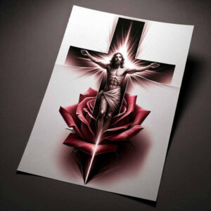 jesus-redeemer-tattoo-realism-true-rendering-for-upper-thigh – tattoo design ideas free ai generated – Gallery: jesus-inkby-ai
