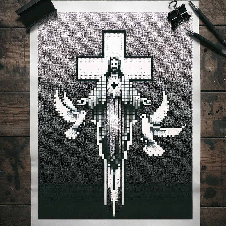 jesus tattoo design ideas classic motifs holy spirit for abdomen
