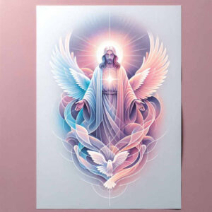 jesus tattoo design ideas Realism realistic lighting peaceful meaning courage