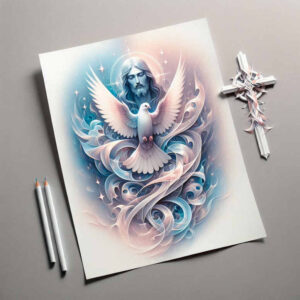 jesus tattoo design ideas textured shading sacred heart for lower chest