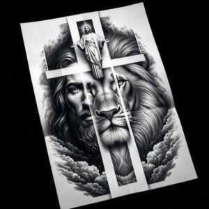 jesus tattoo design ideas Surrealism altered reality sacred symbols for palm